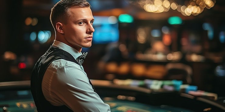Casino Hold'em dealer showcase Casino Hold'em dealer showcase